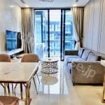 Thuê Officetel Aqua 1 Vinhomes Golden River – Tầng Cao, Full Nội Thất, Giá Tốt