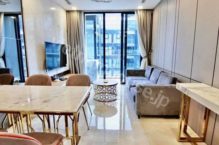 Thuê Officetel Aqua 1 Vinhomes Golden River – Tầng Cao, Full Nội Thất, Giá Tốt