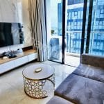 Thuê Officetel Aqua 1 Vinhomes Golden River – Tầng Cao, Full Nội Thất, Giá Tốt